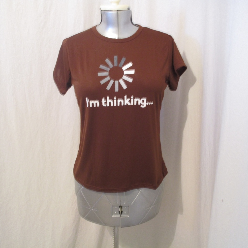 "I'm Thinking" Short Sleeve Tee Shirt